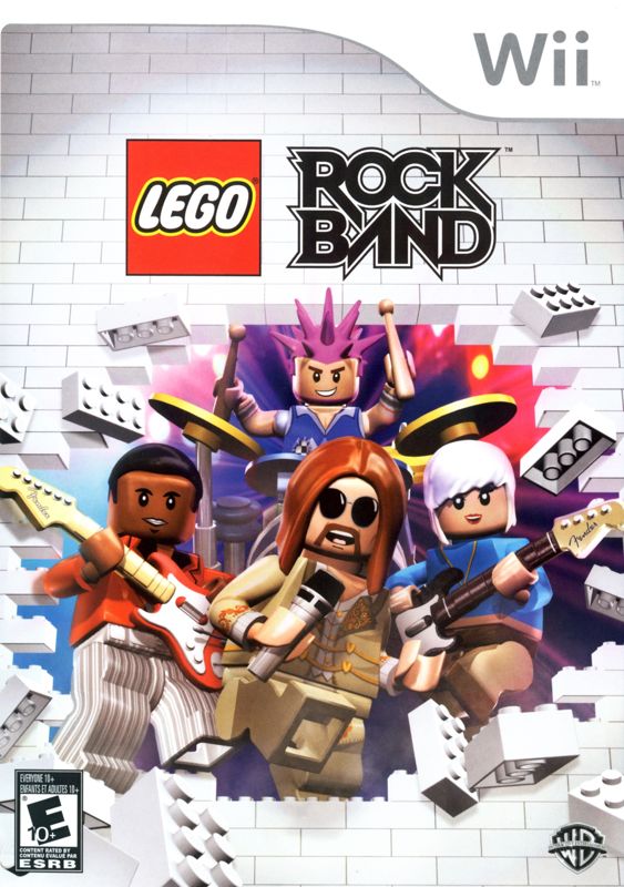 LEGO Rock Band box art for Wii